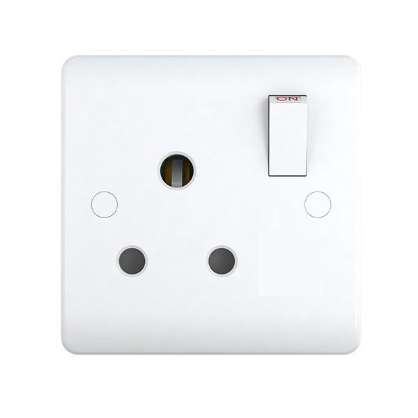 15A 1 Gang Switch Socket - Snowlite